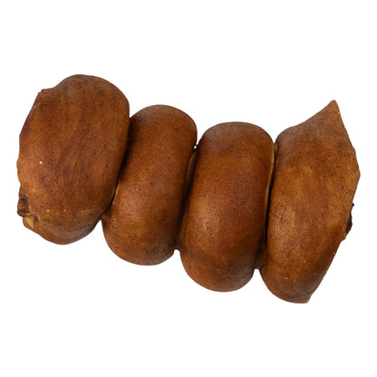 Bully Flavor Glazed Beef Cheek Roll Dog Chew 5"-6"