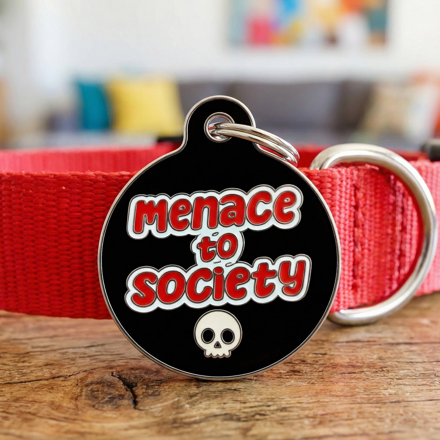 QR ID Tag - Menace to Society