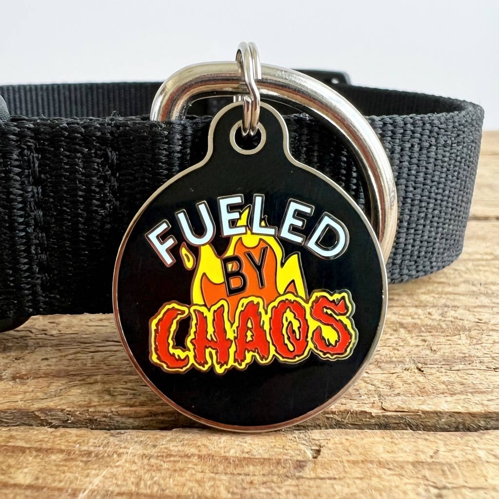 QR ID Tag - Fueled by Chaos