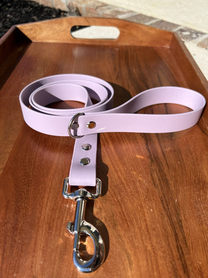 Lavender Biothane Dog Leash