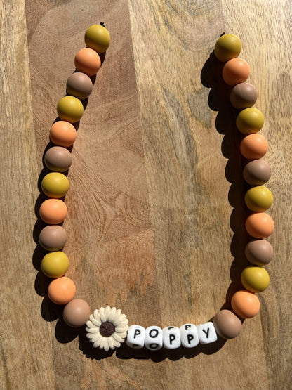 Autumn Dream XL Beaded Dog Collar Necklace