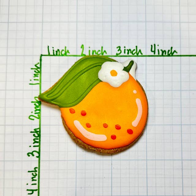 Cookie: Summer Orange