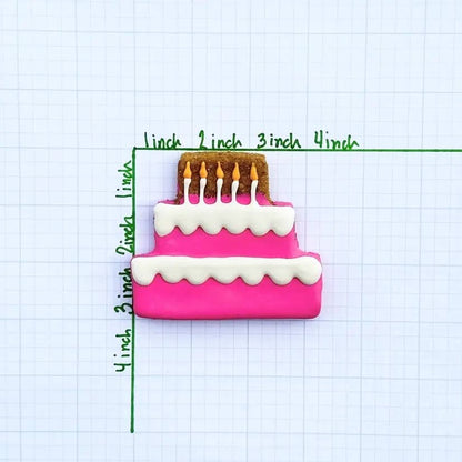 Cookie: Pink Celebration Cake