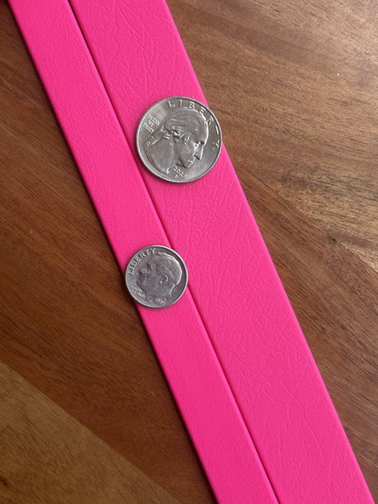 Hot Pink Biothane Dog Collar