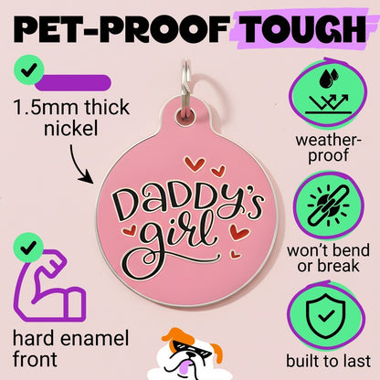 QR ID Tag - Daddy's Girl