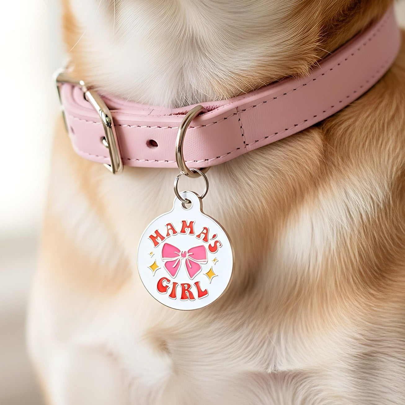 QR ID Tag - Mama's Girl