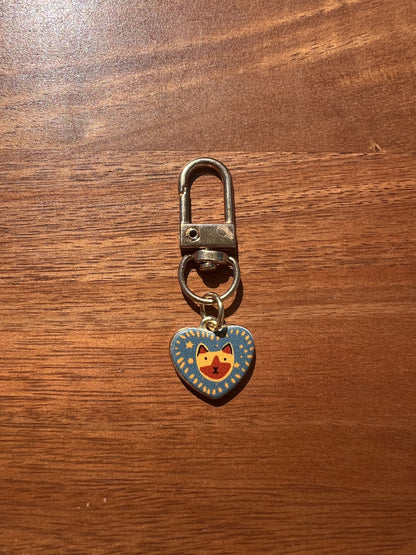 Collar Charm - Love Meow