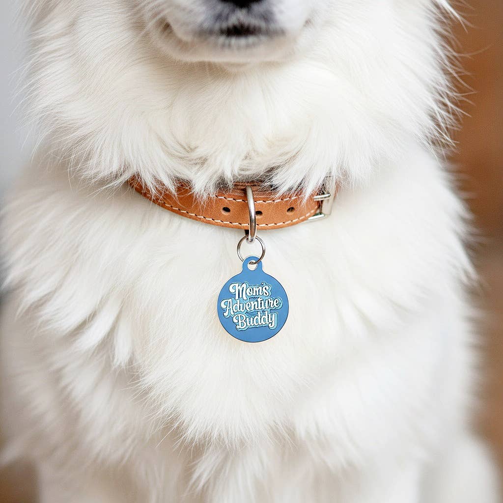 QR ID Tag - Mom's Adventure Buddy