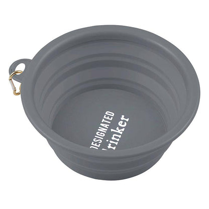 Large Collapsible Bowl - Designated Drinker