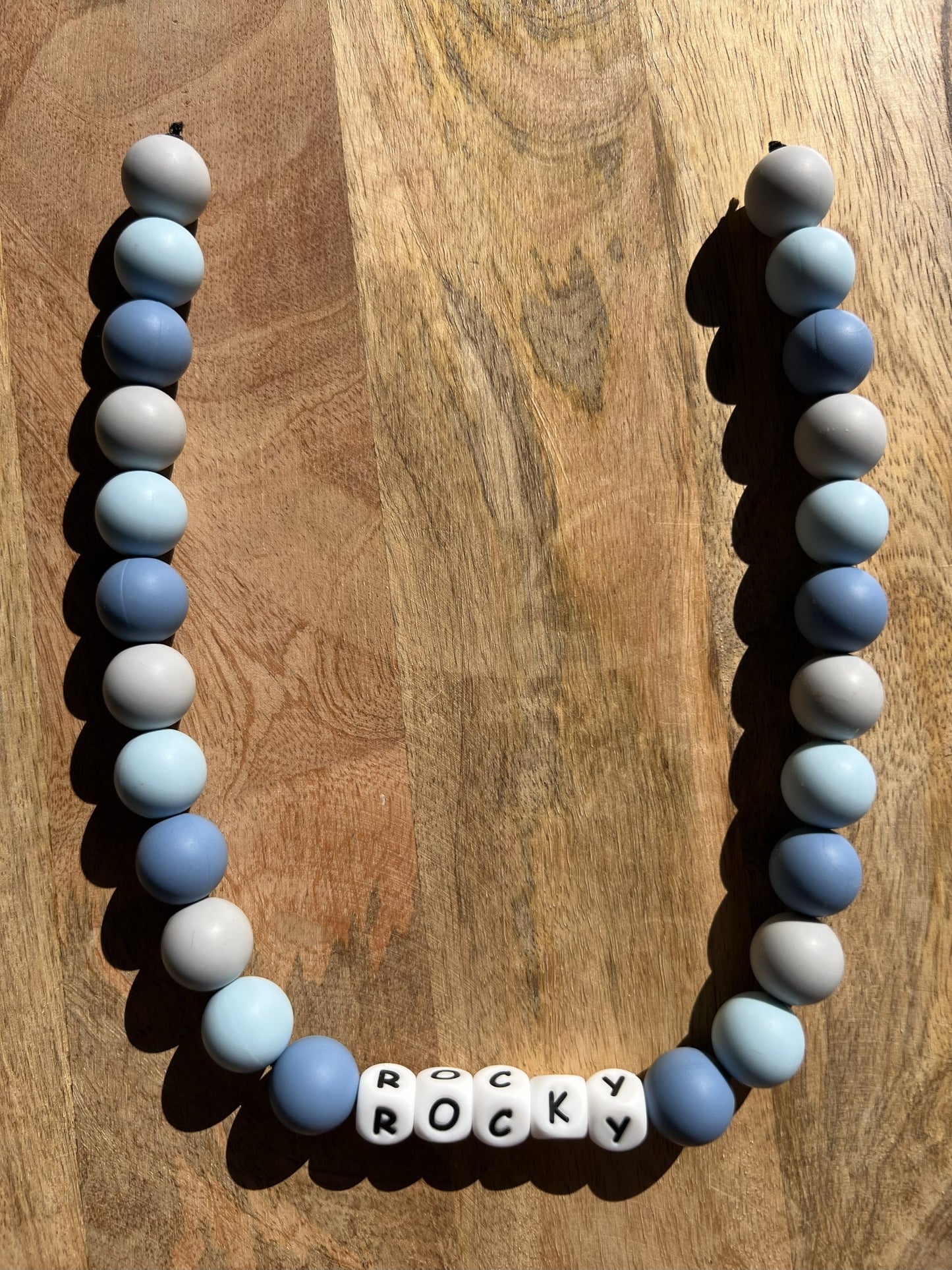 Ocean Mist XL Beaded Dog Collar Necklace