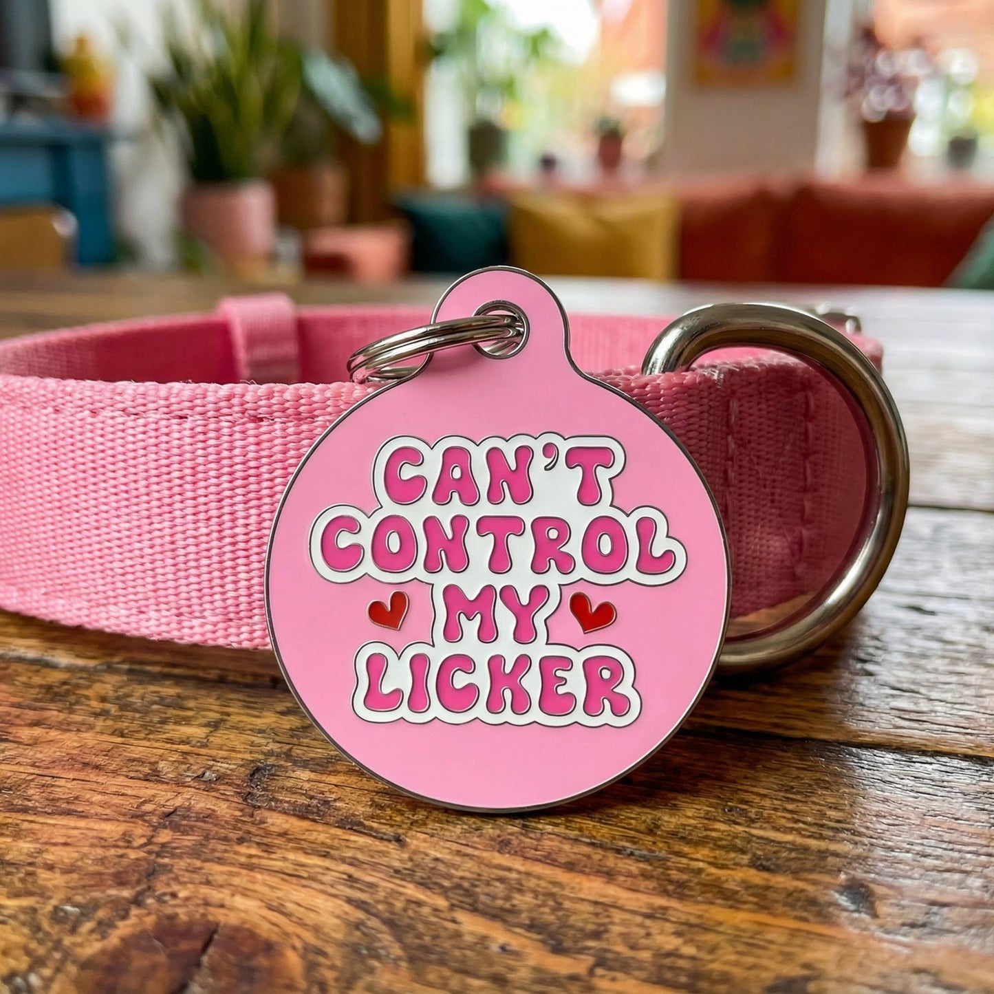 QR ID Tag - Can't Control My Licker