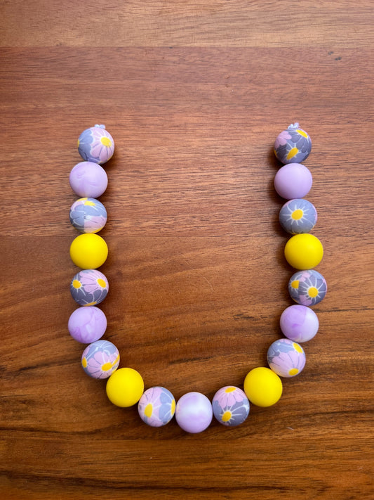 Firefly Beaded Dog Collar Necklace
