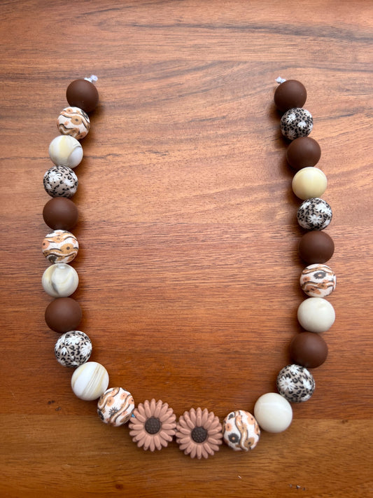 Southern Charm Beaded Dog Collar Necklace