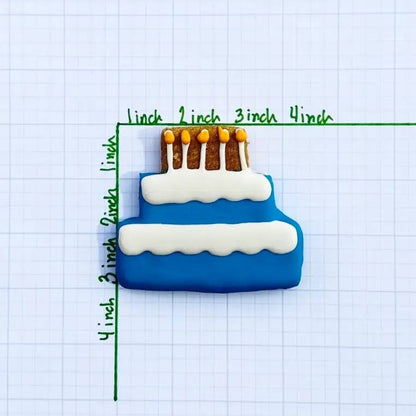 Cookie: Blue Celebration Cake