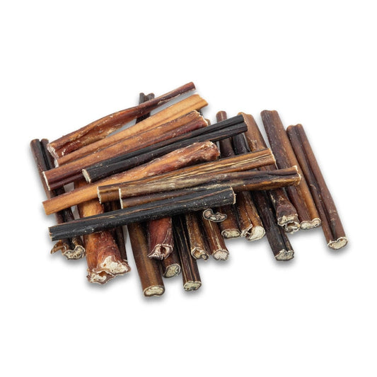 Thin Natural Beef Bully Stick 6"
