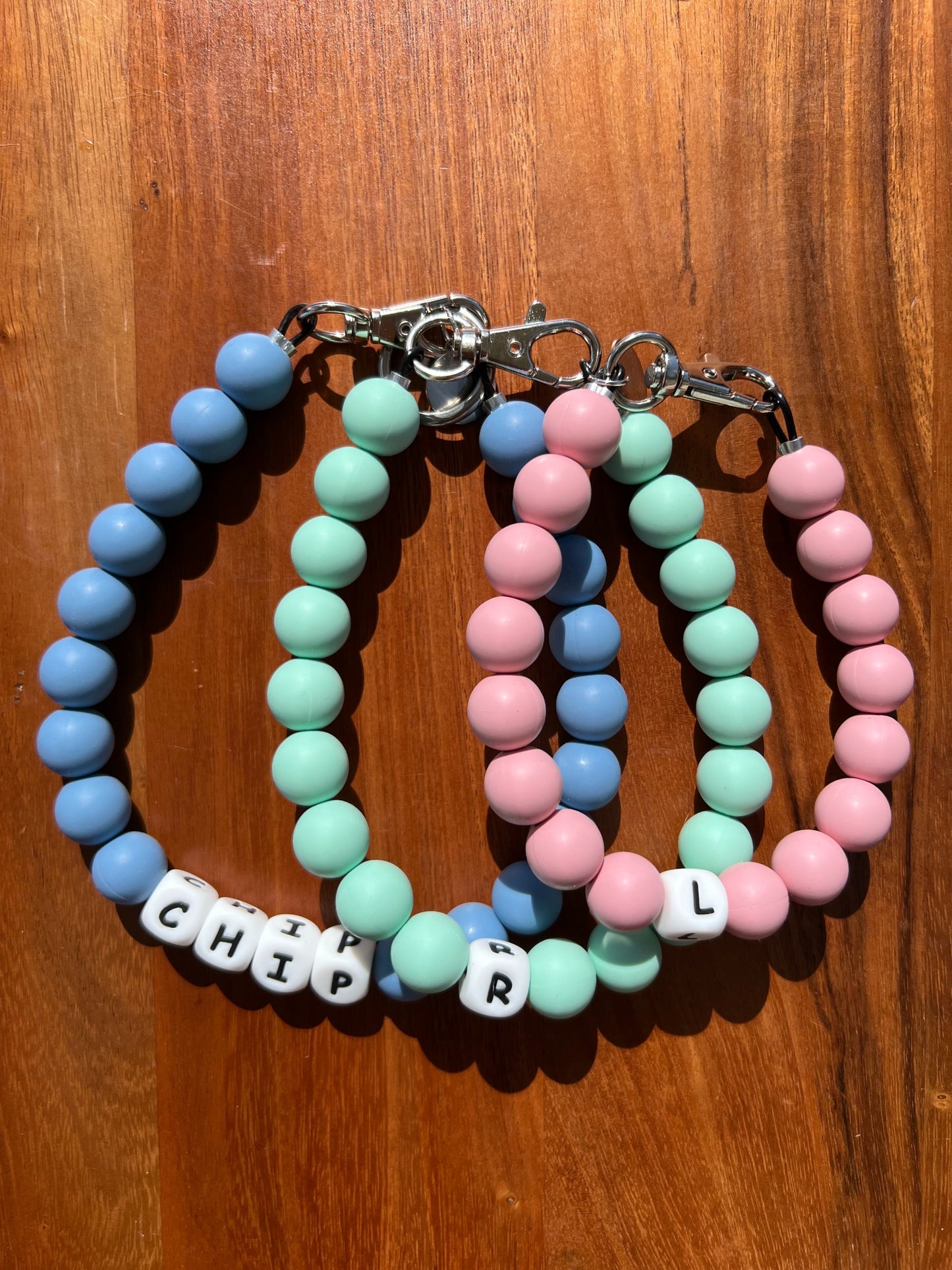 Minty Fresh Beaded Dog Collar Necklace