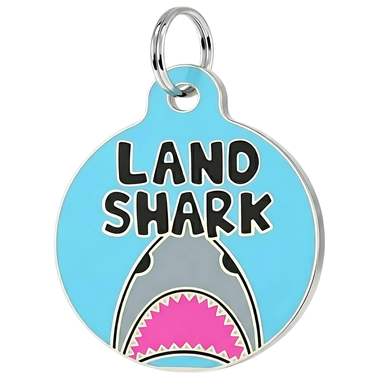 QR ID Tag - Land Shark
