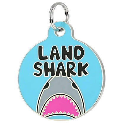 QR ID Tag - Land Shark