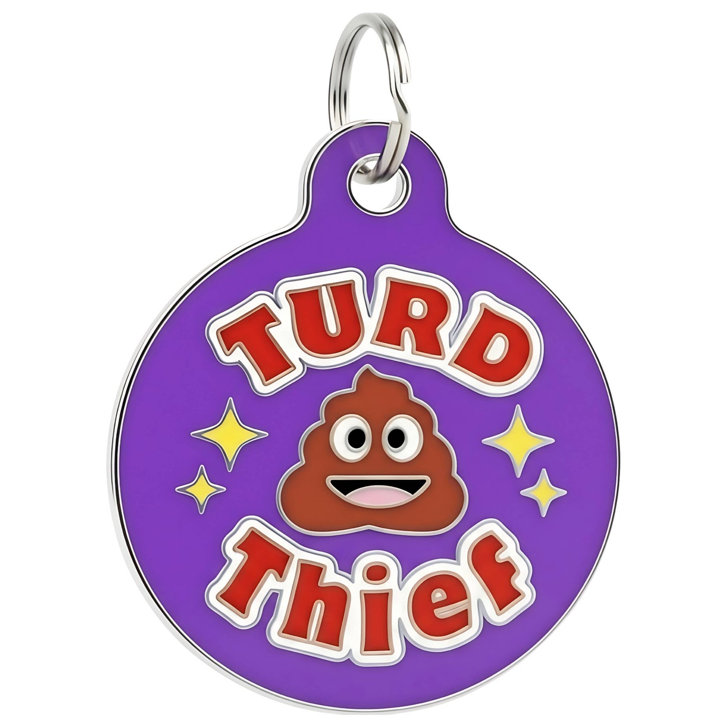 QR ID Tag - Turd Thief