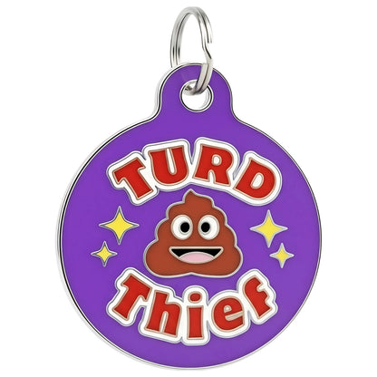 QR ID Tag - Turd Thief