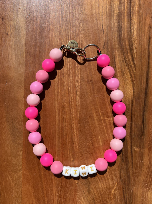 Watermelon Crush XL Beaded Dog Collar Necklace