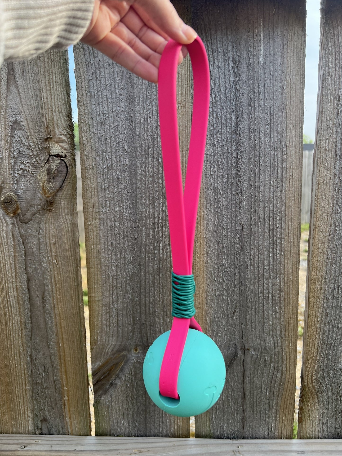 Biothane Ball Tug Toy - Standard