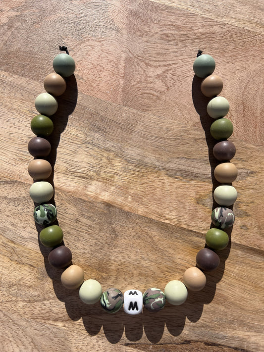 K9 Cadet Beaded Dog Collar Necklace
