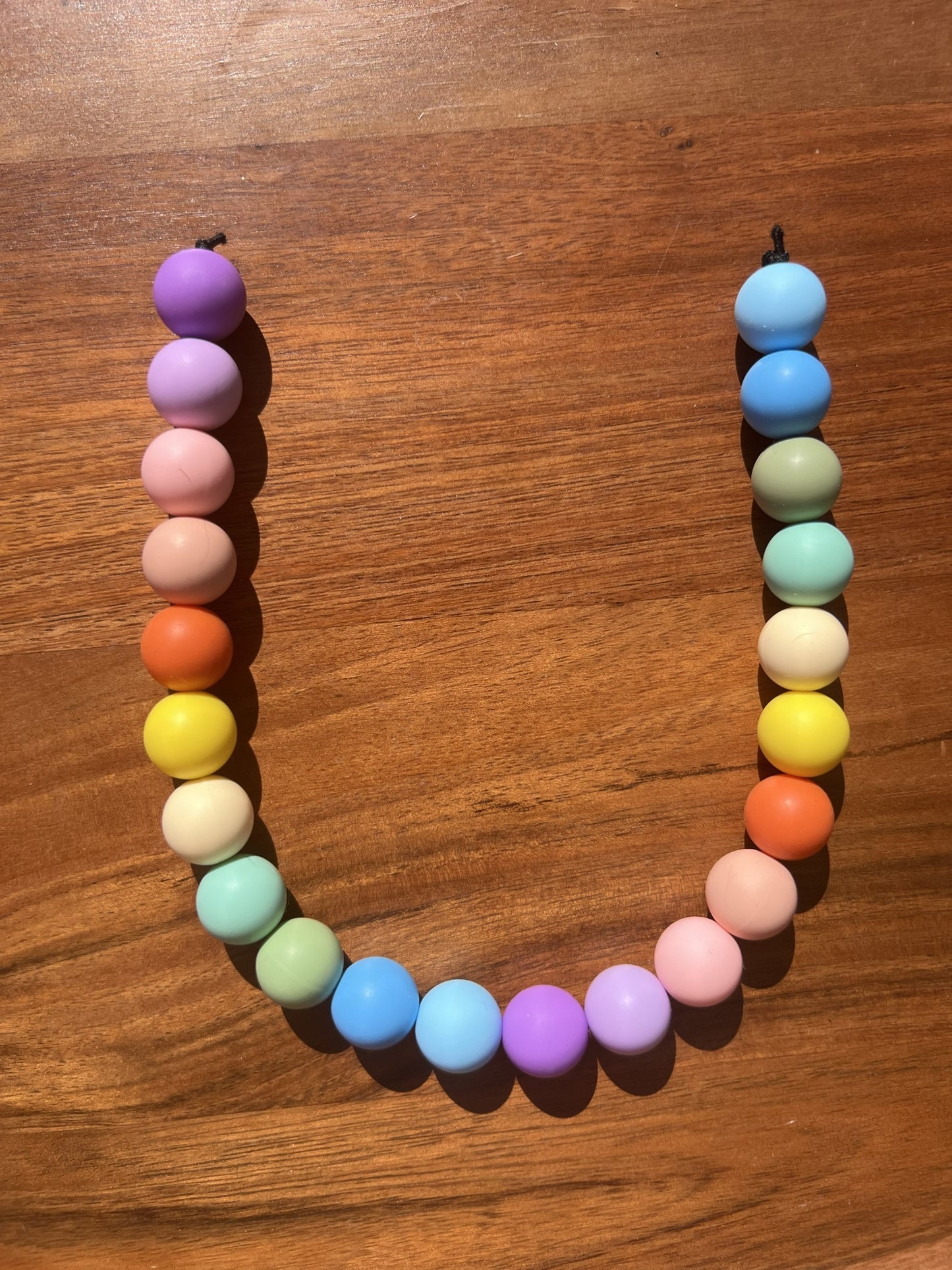 Sherbert Beaded Dog Collar Necklace