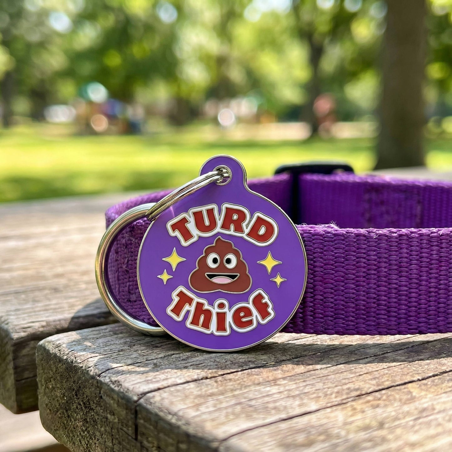 QR ID Tag - Turd Thief