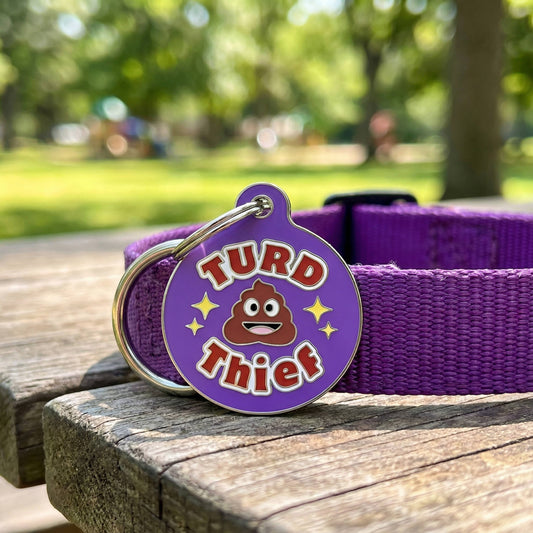 QR ID Tag - Turd Thief