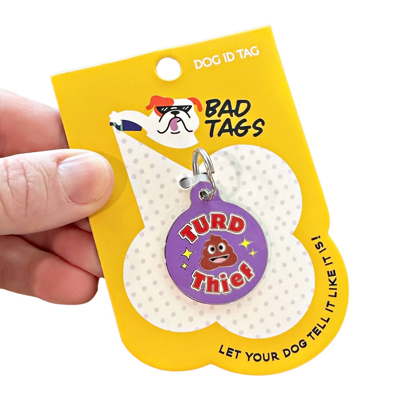 QR ID Tag - Turd Thief