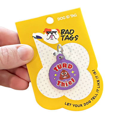 QR ID Tag - Turd Thief