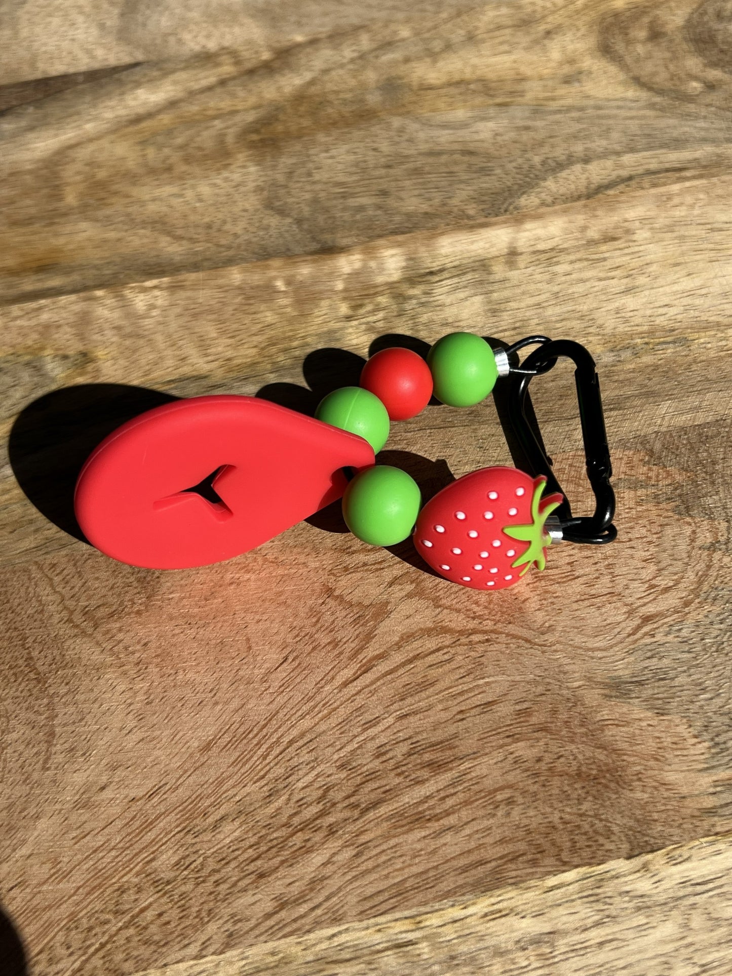 Beaded Dog Poop Carrier - Berry Cute