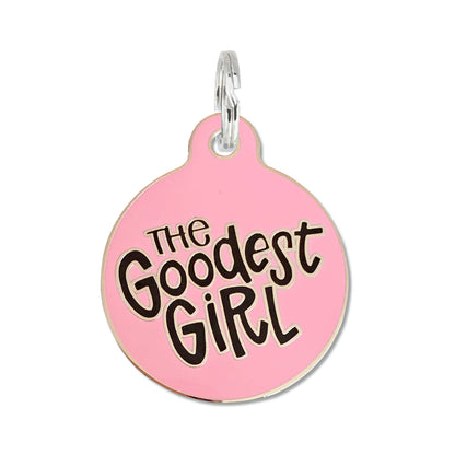 QR ID Tag - The Goodest Girl