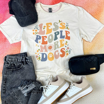 Less People More Dogs T-Shirt