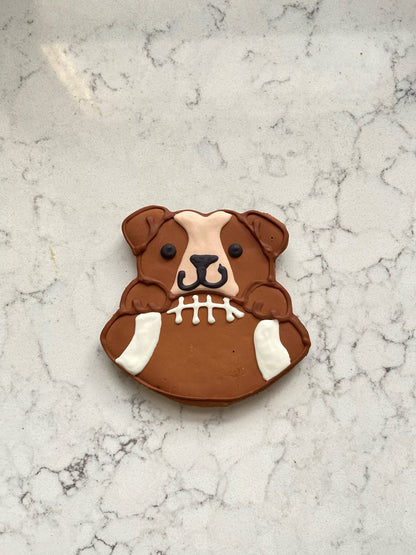 Cookie: Football Puppy