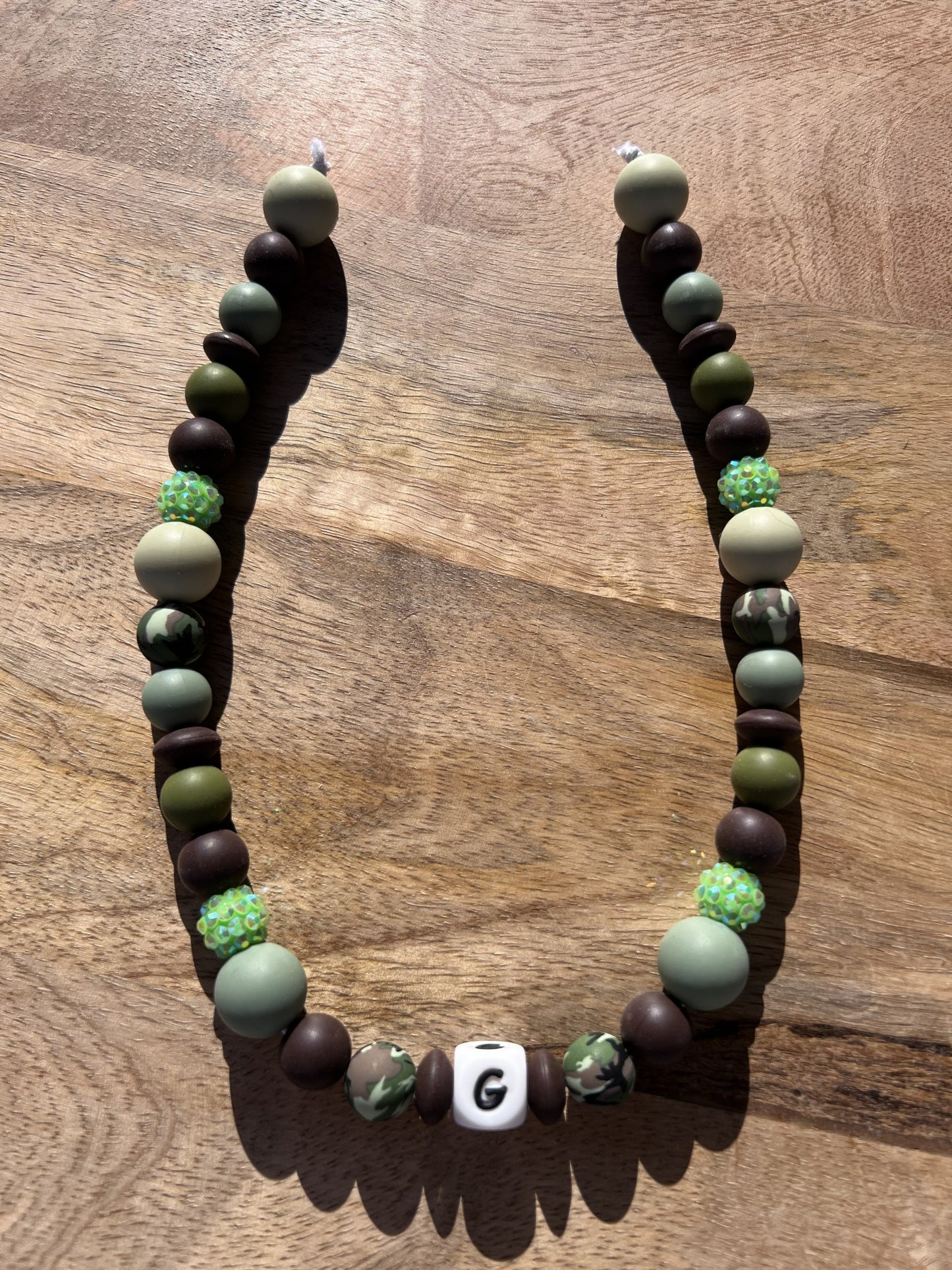 Fetch & Fierce Beaded Dog Collar Necklace