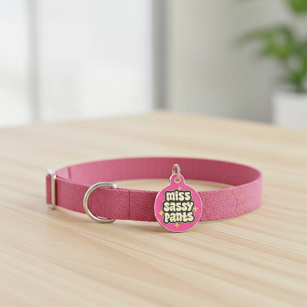 QR ID Tag - Miss Sassy Pants