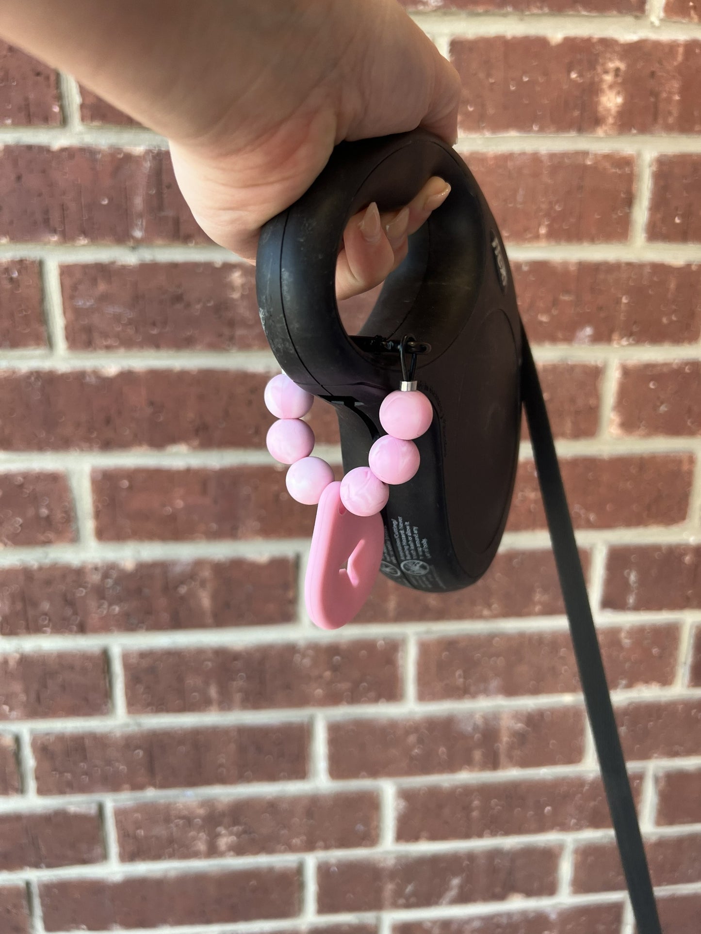 Beaded Dog Poop Carrier - Berry Cute