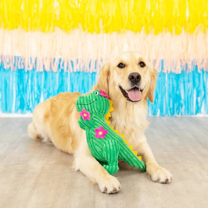 Bonita T-Rex PetShop by Fringe Studio Plush Dog Toy