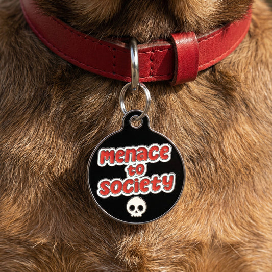 QR ID Tag - Menace to Society