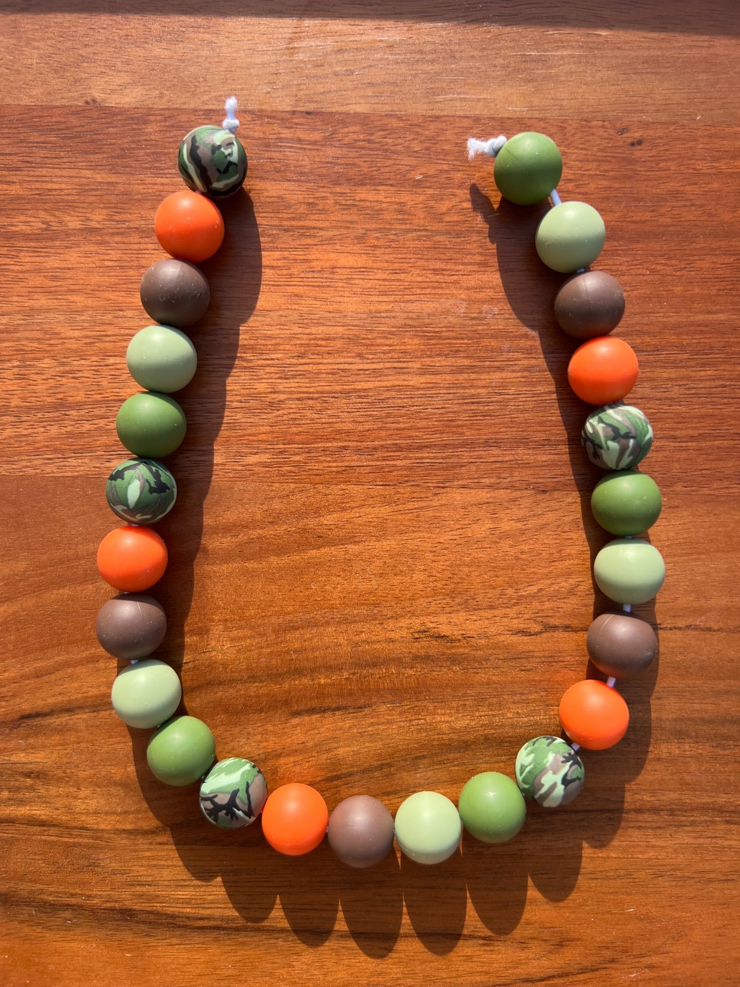 Handsome Hunter Beaded Dog Collar Necklace