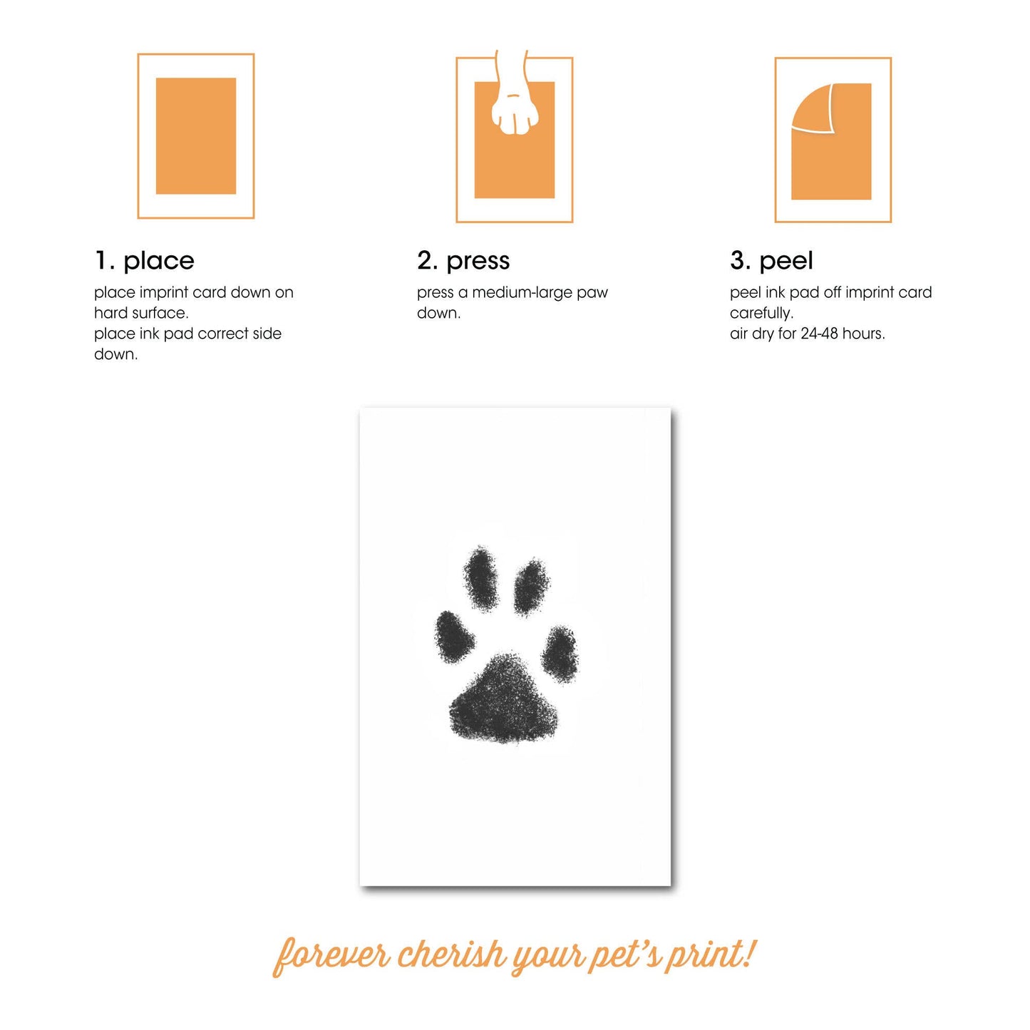 Pet Pawprint Clean-Touch Ink Pad