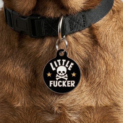QR ID Tag - Little Fucker