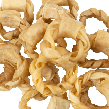 Puff Braided Collagen Ring 4”